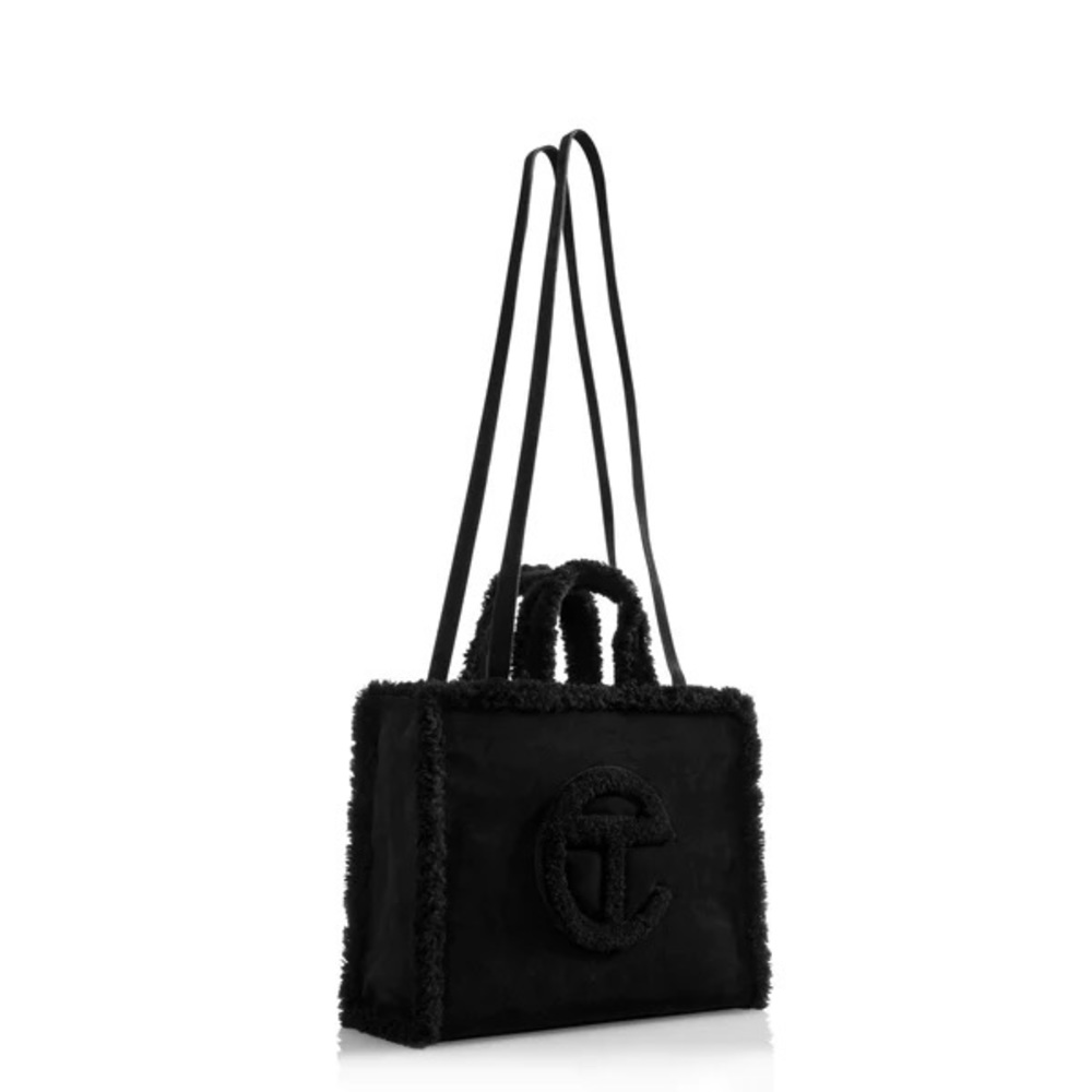BLACK UGG X TELFAR MEDIUM SHOPPER